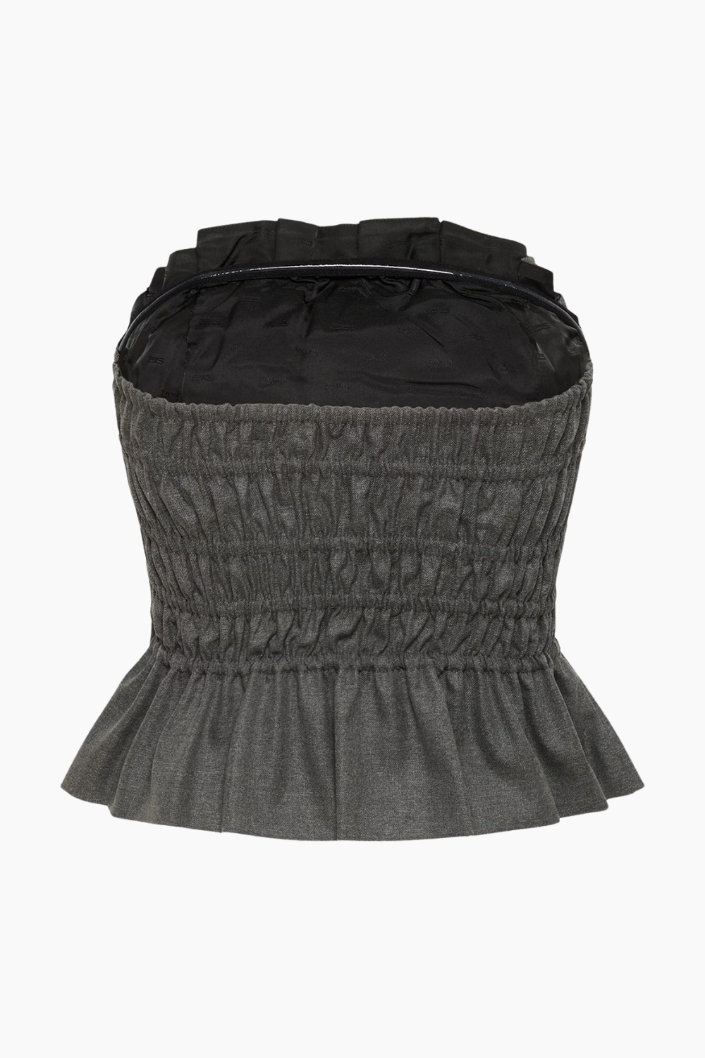 GZpauline Corset - Dark Grey Melange - Gestuz