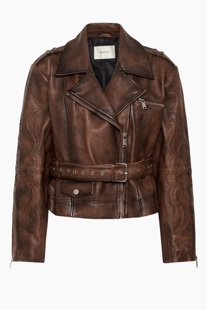 GZpernille Jacket - Brown/Black Effect - Gestuz