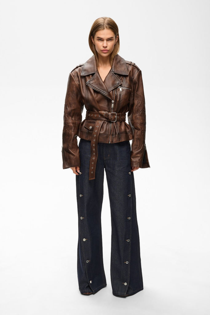 GZpernille Jacket - Brown/Black Effect - Gestuz