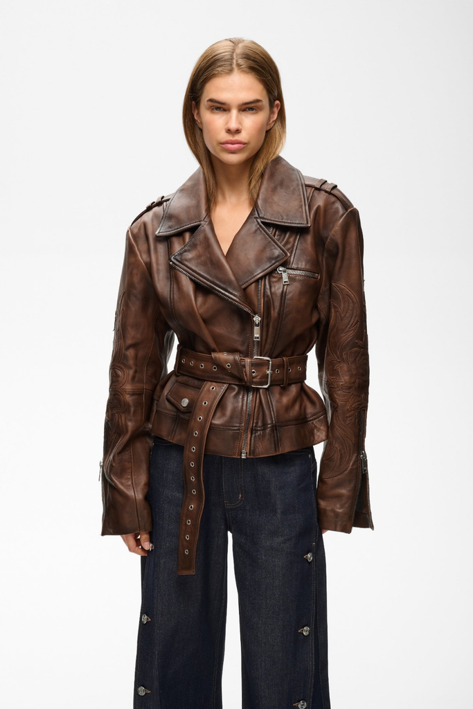 GZpernille Jacket - Brown/Black Effect - Gestuz
