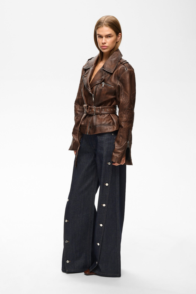GZpernille Jacket - Brown/Black Effect - Gestuz