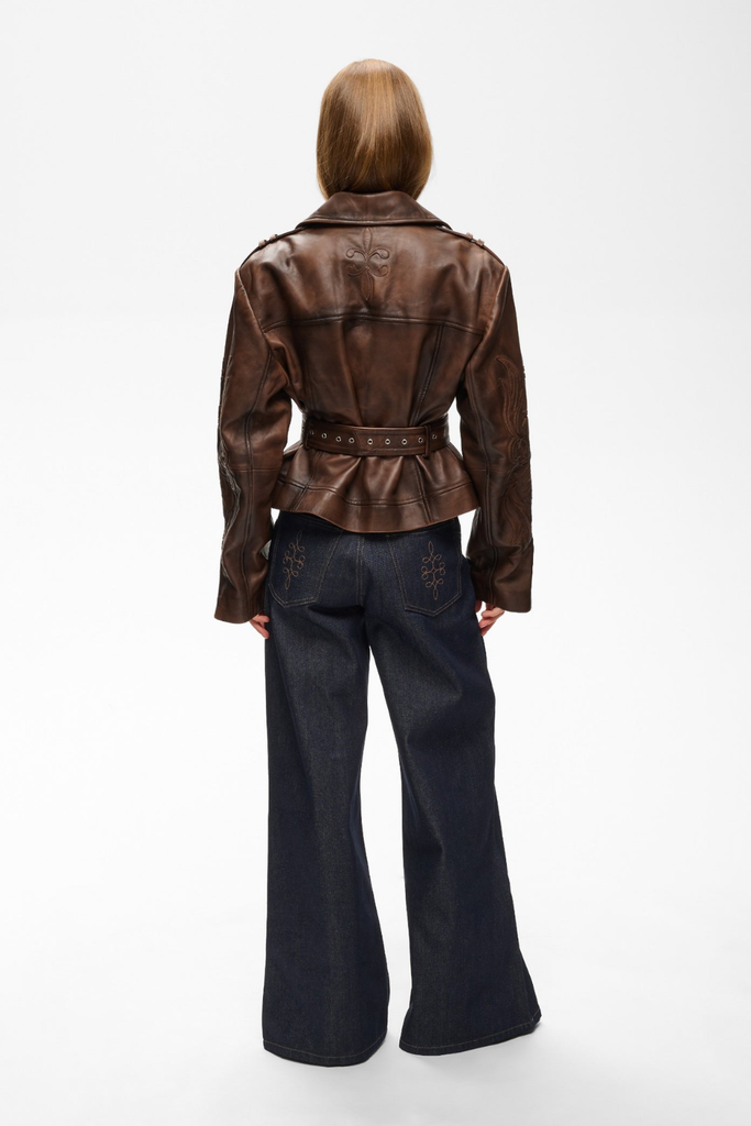 GZpernille Jacket - Brown/Black Effect - Gestuz