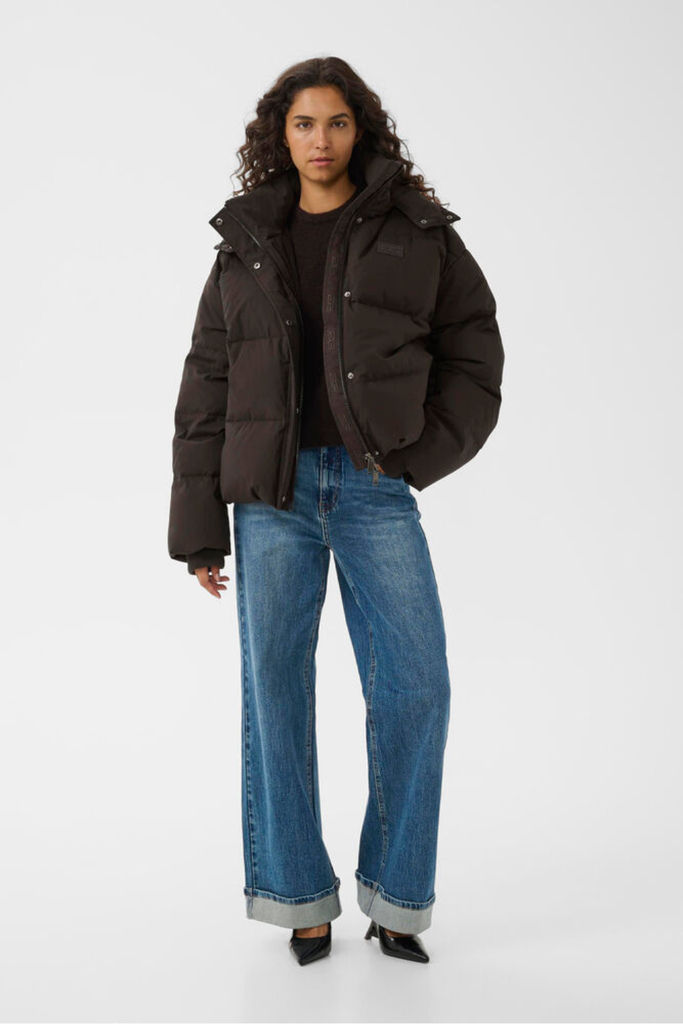 GZroa Short Puffer - Ganache - Gestuz