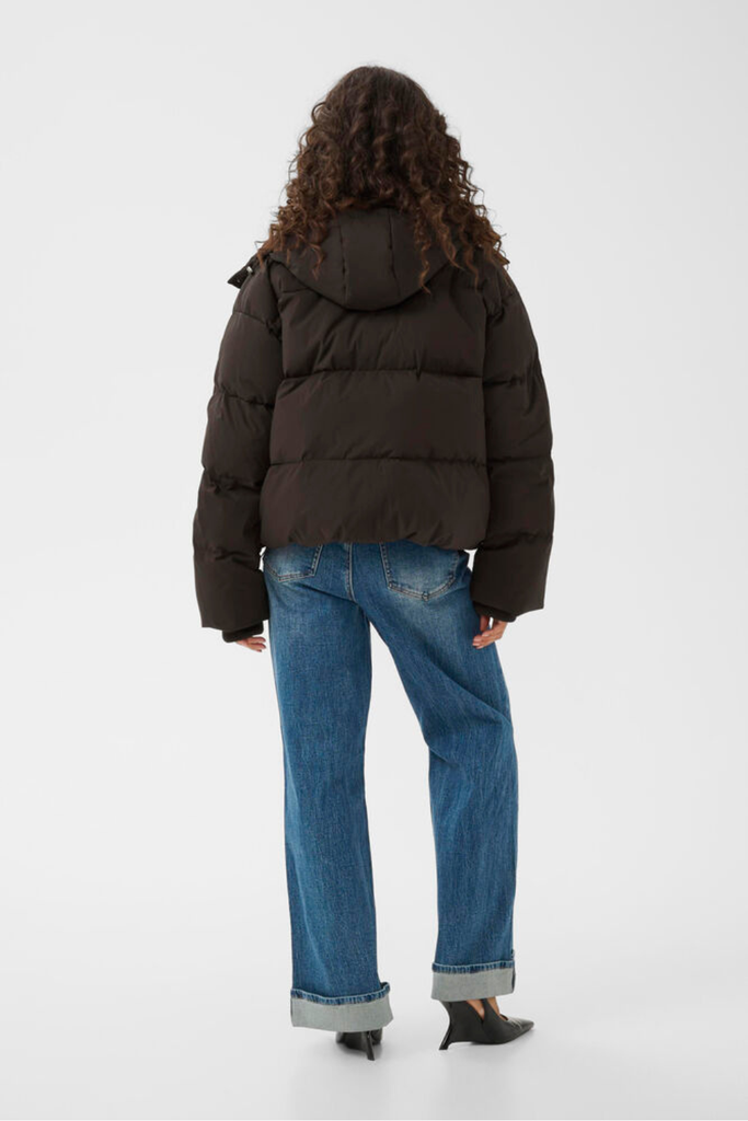 GZroa Short Puffer - Ganache - Gestuz