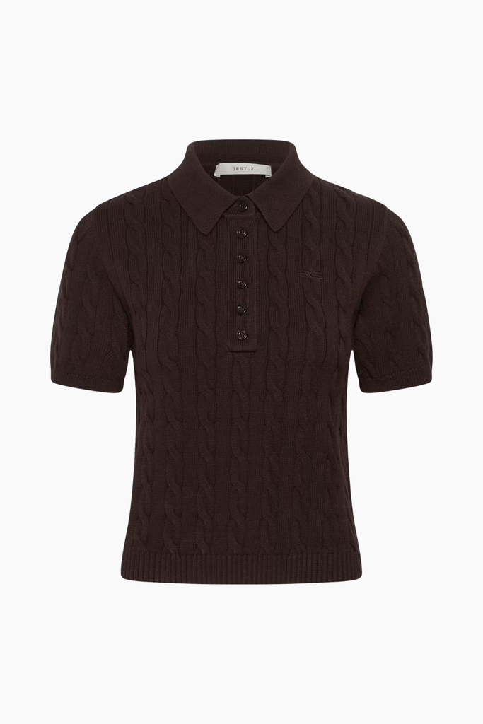 GZthilla Polo Pullover - Molé - Gestuz