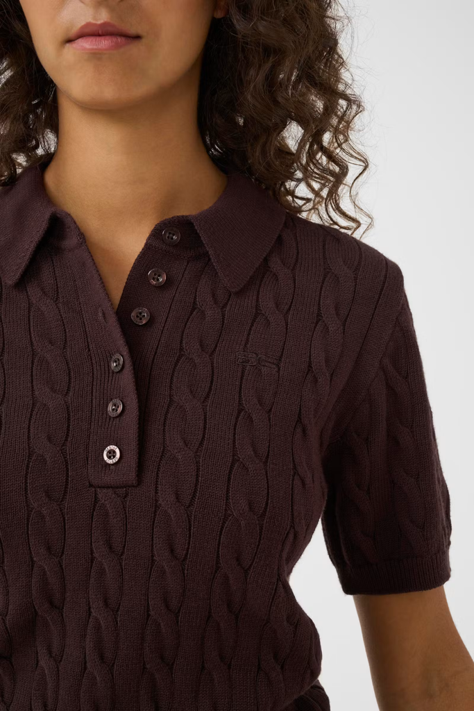 GZthilla Polo Pullover - Molé - Gestuz