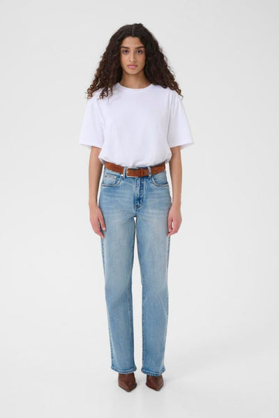 GZtima SS Tee - Bright White - Gestuz