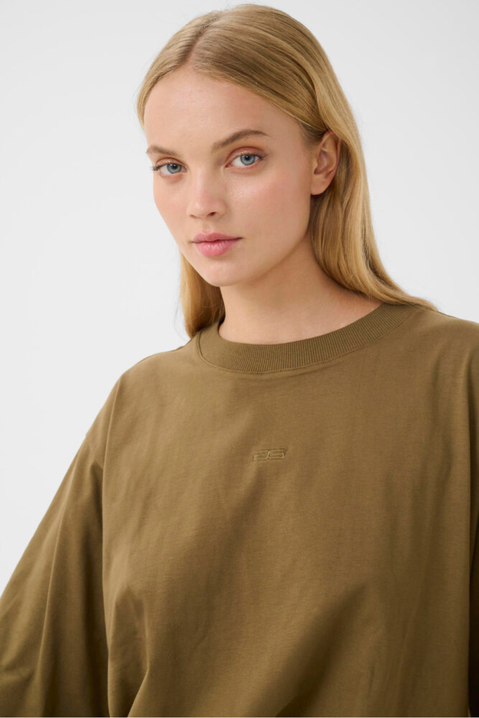 GZtimune Tee - Military Olive - Gestuz
