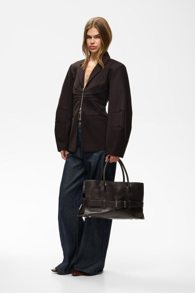 GZtitta Blazer - Ganache - Gestuz