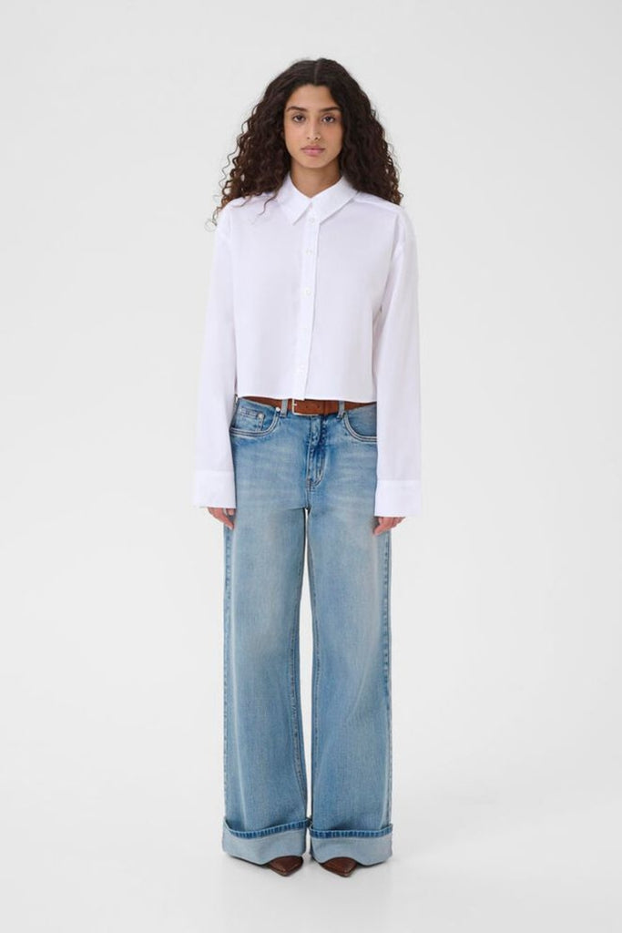 GZyork Short Shirt - Bright White - Gestuz