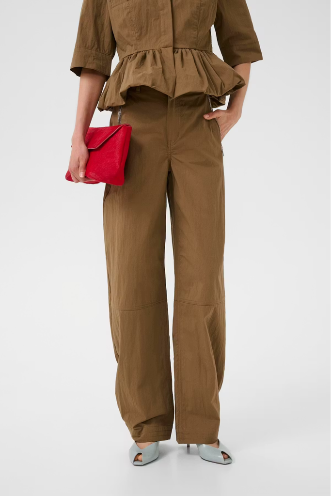 GZzandaya HW Pants - Ermine - Gestuz