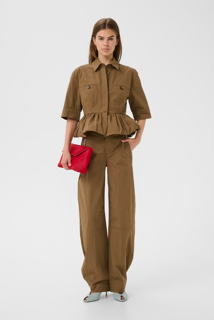 GZzandaya HW Pants - Ermine - Gestuz