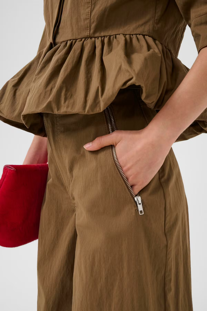 GZzandaya HW Pants - Ermine - Gestuz