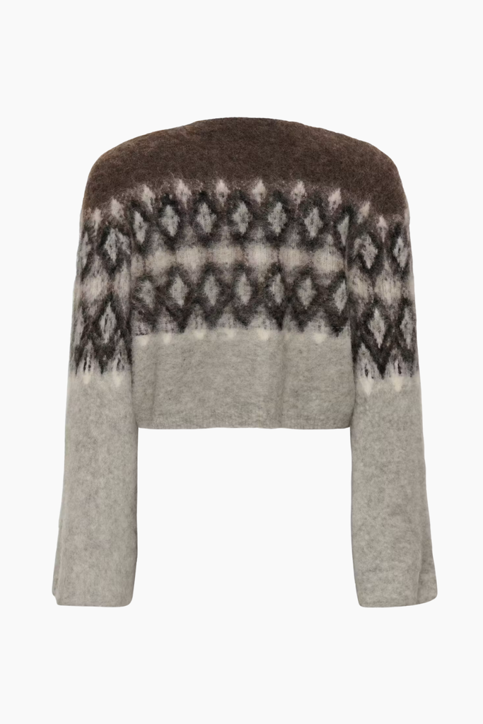 GZzarina Multi Pullover - Grey Multi Comb - Gestuz