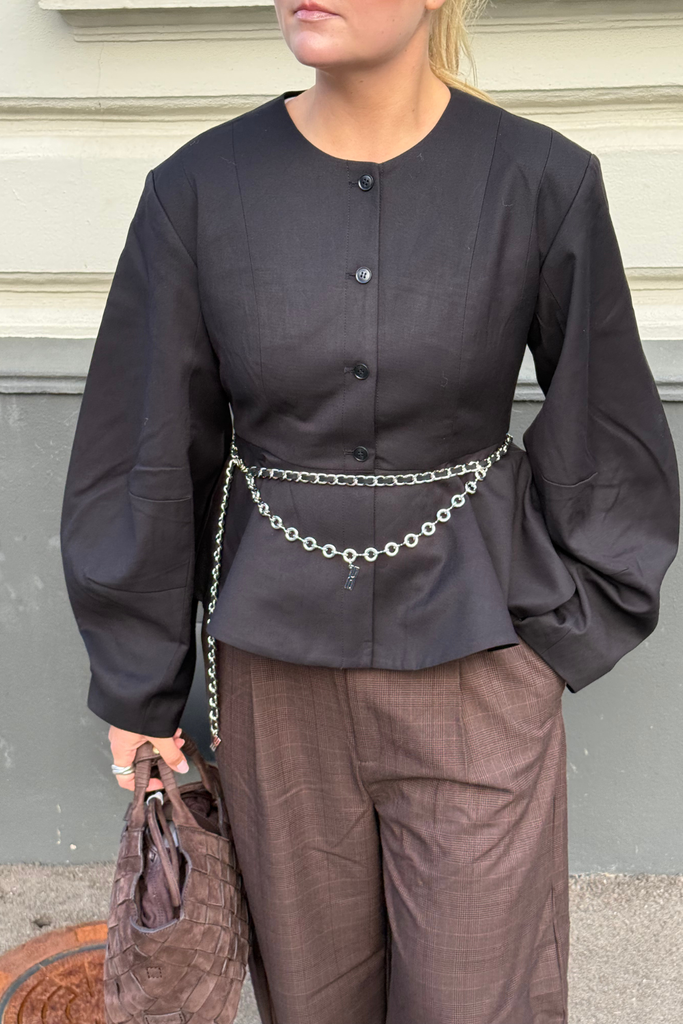 GZzinnia Chain Belt - Silver - Gestuz