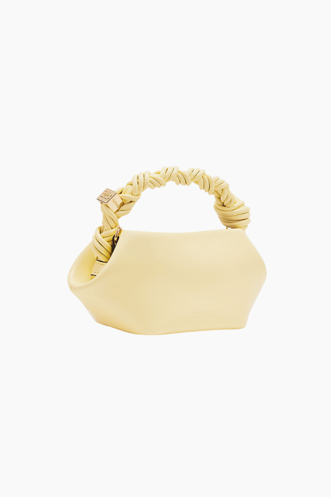 Ganni Bou Bag Mini B2100148 - Yellow Cream - GANNI