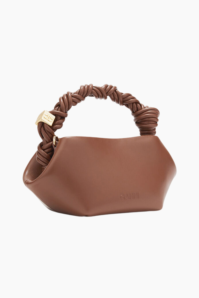 Ganni Bou Bag Mini Butter C2100035 - Sorrel Horse - GANNI