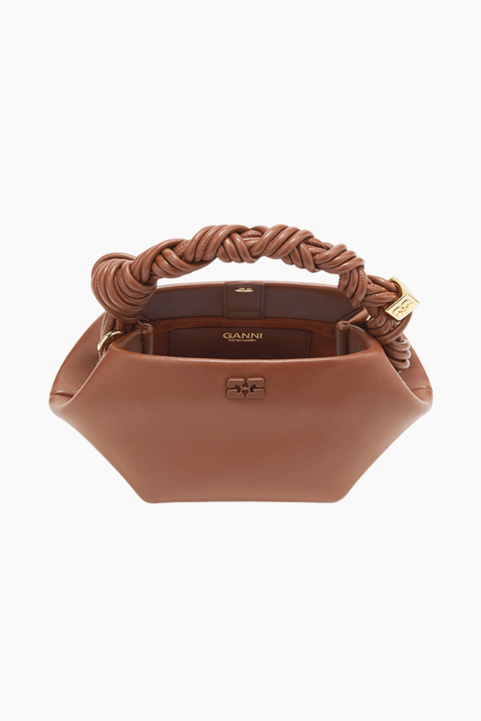 Ganni Bou Bag Mini Butter C2100035 - Sorrel Horse - GANNI