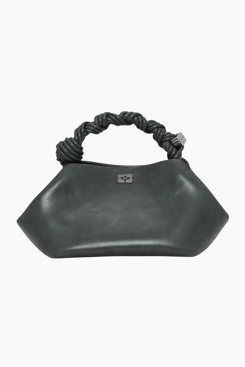 Ganni Bou Bag Small A6864 - Steal Grey - GANNI