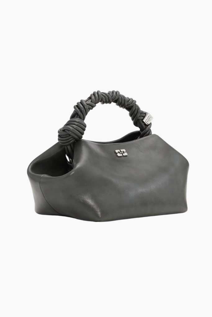 Ganni Bou Bag Small A6864 - Steal Grey - GANNI