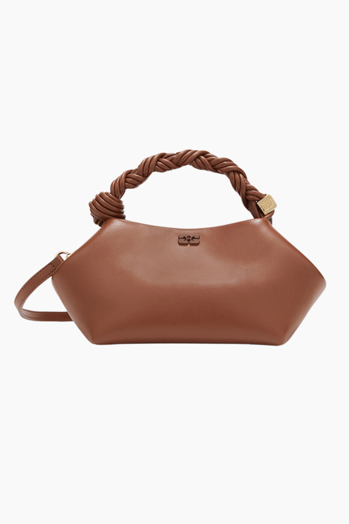 Ganni Bou Bag Small Butter C2100034 - Sorrel Horse - GANNI