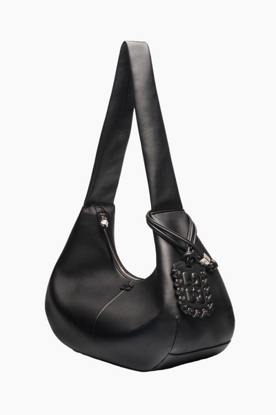 Ganni Bou Bag Hobo Medium A6837 - Black - GANNI-3