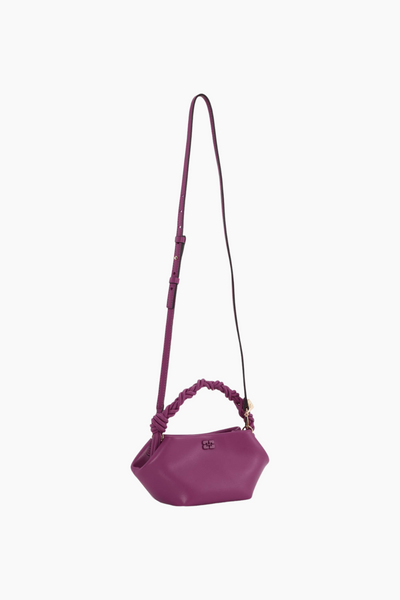 Ganni Bou Bag Mini A6511 - Boysenberry - GANNI-4