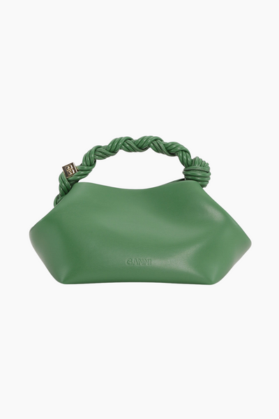 Ganni Bou Bag Small Patent Oleatex A6496 - Juniper - GANNI-1