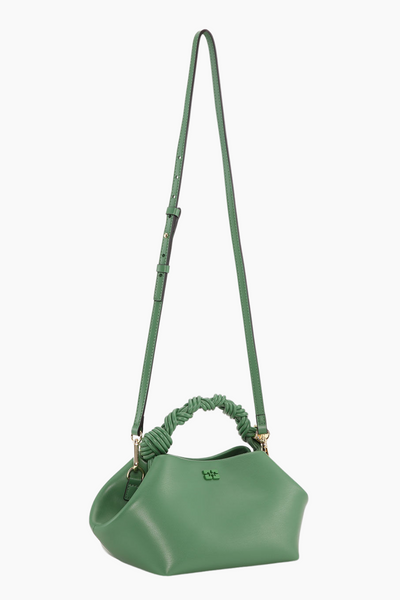 Ganni Bou Bag Small Patent Oleatex A6496 - Juniper - GANNI-2