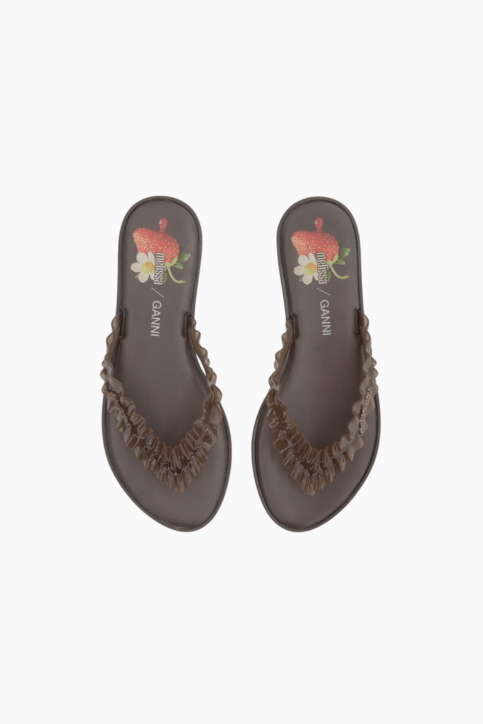 Ganni x Melissa Flip Flop D1020028 - Demitasse - GANNI