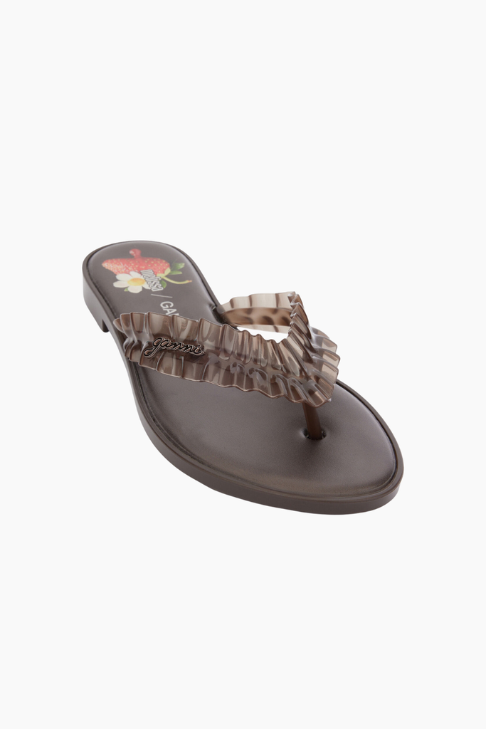 Ganni x Melissa Flip Flop D1020028 - Demitasse - GANNI