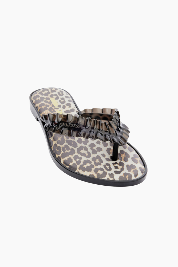 Ganni x Melissa Flip Flop D1020031 - Black 099 - GANNI