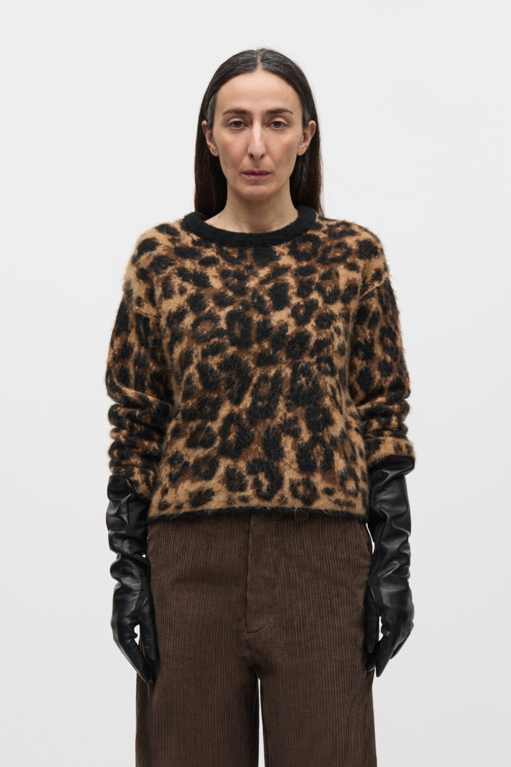 Garzati Madison Sweater - Leopard - Mads Nørgaard