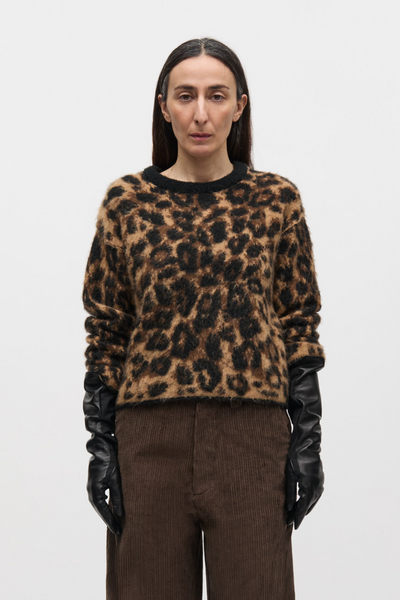 Garzati Madison Sweater - Leopard - Mads Nørgaard