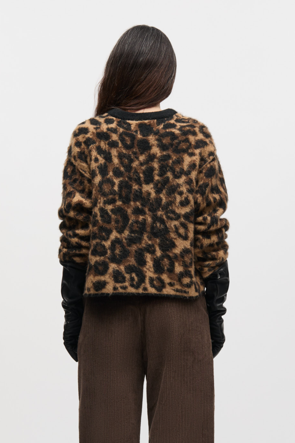 Garzati Madison Sweater - Leopard - Mads Nørgaard