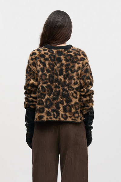 Garzati Madison Sweater - Leopard - Mads Nørgaard