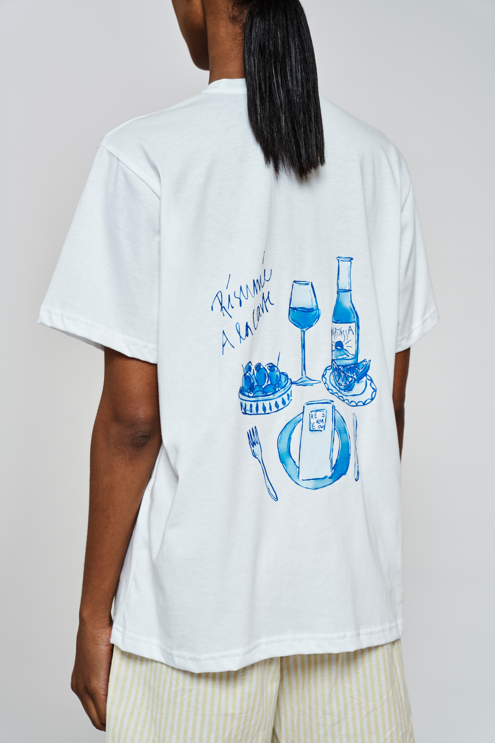 GavinRS Tee - White - Résumé