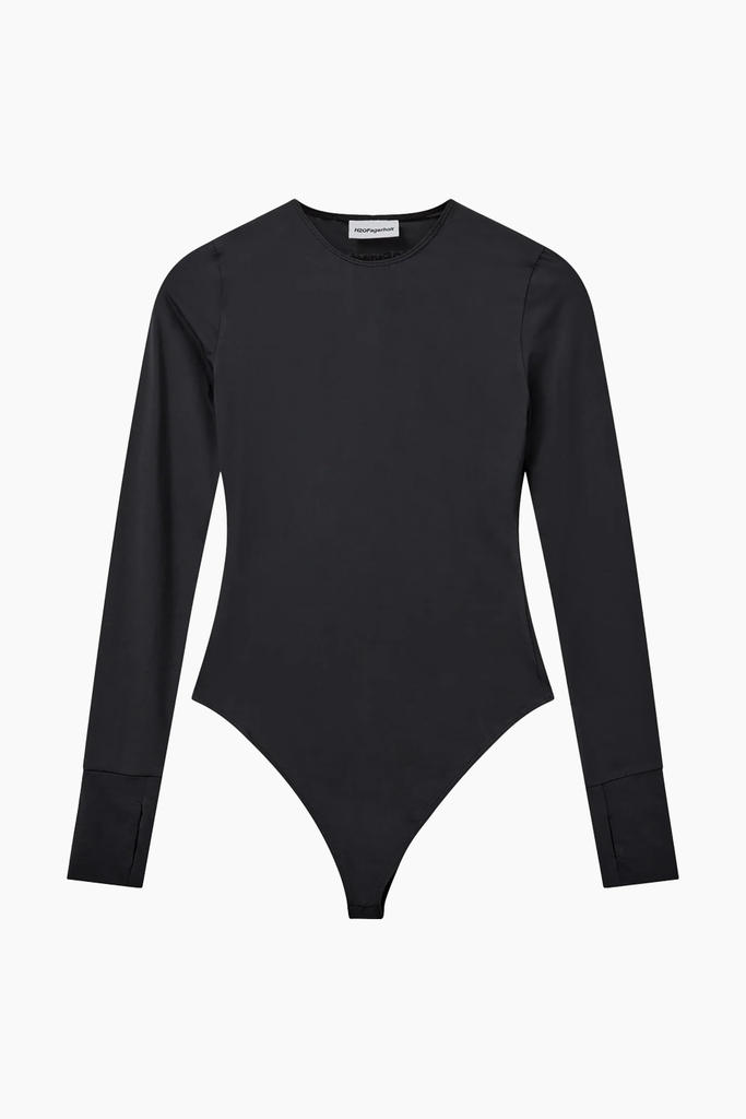 Gigi Long Sleeve Body - Deep Black - H2O Fagerholt