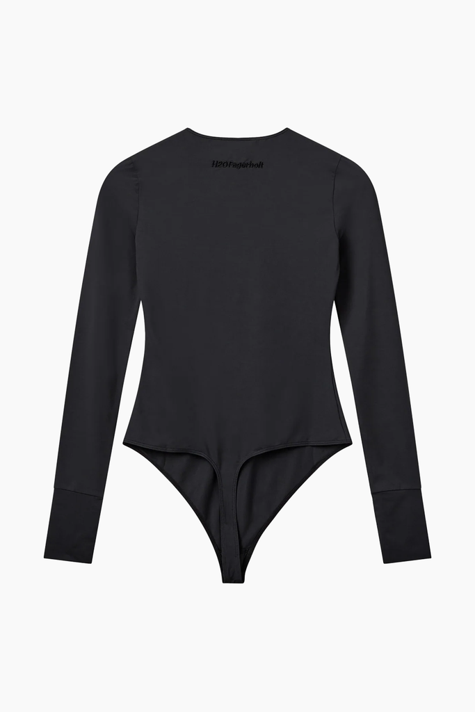 Gigi Long Sleeve Body - Deep Black - H2O Fagerholt