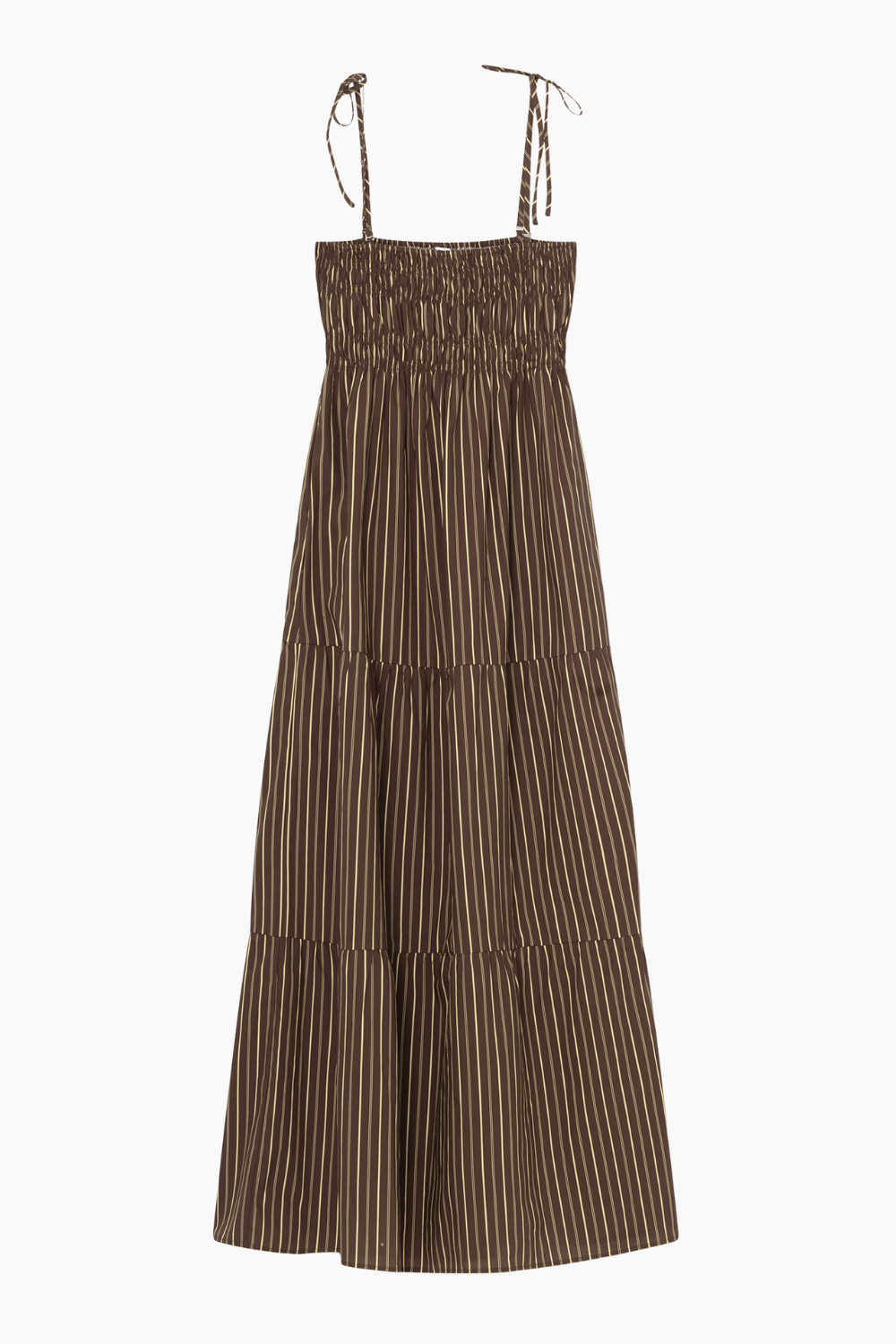 GigiRS Dress - Brown Stripe - Résumé