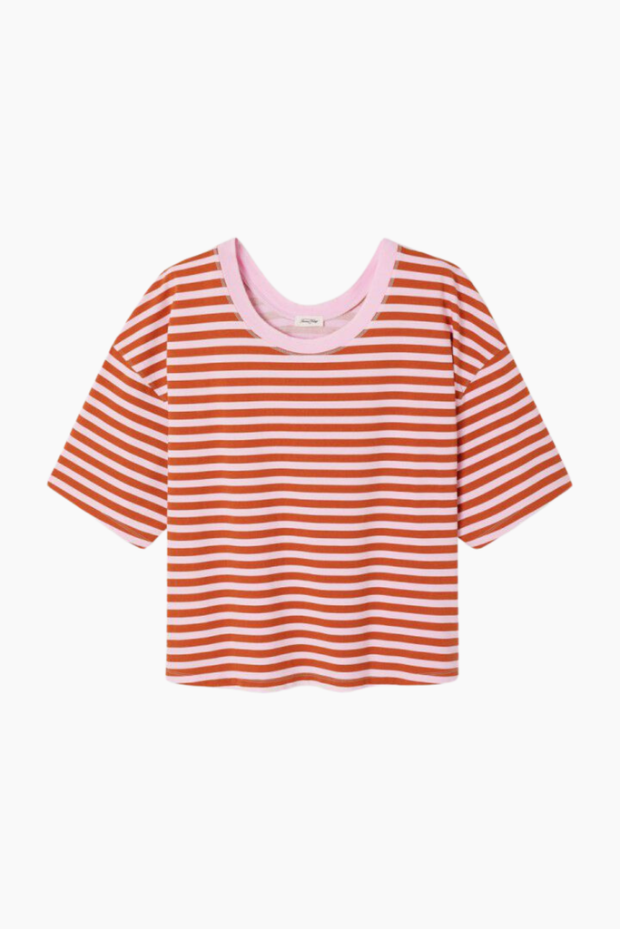 Gixy T-shirt - Candy Stripes - American Vintage