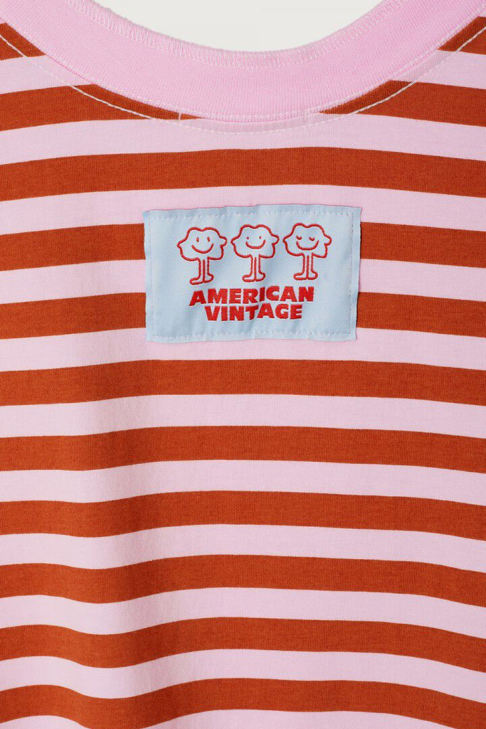 Gixy T-shirt - Candy Stripes - American Vintage