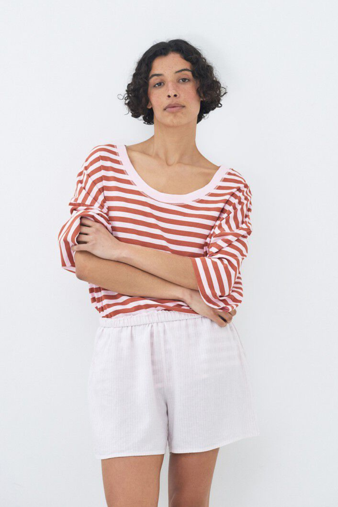 Gixy T-shirt - Candy Stripes - American Vintage