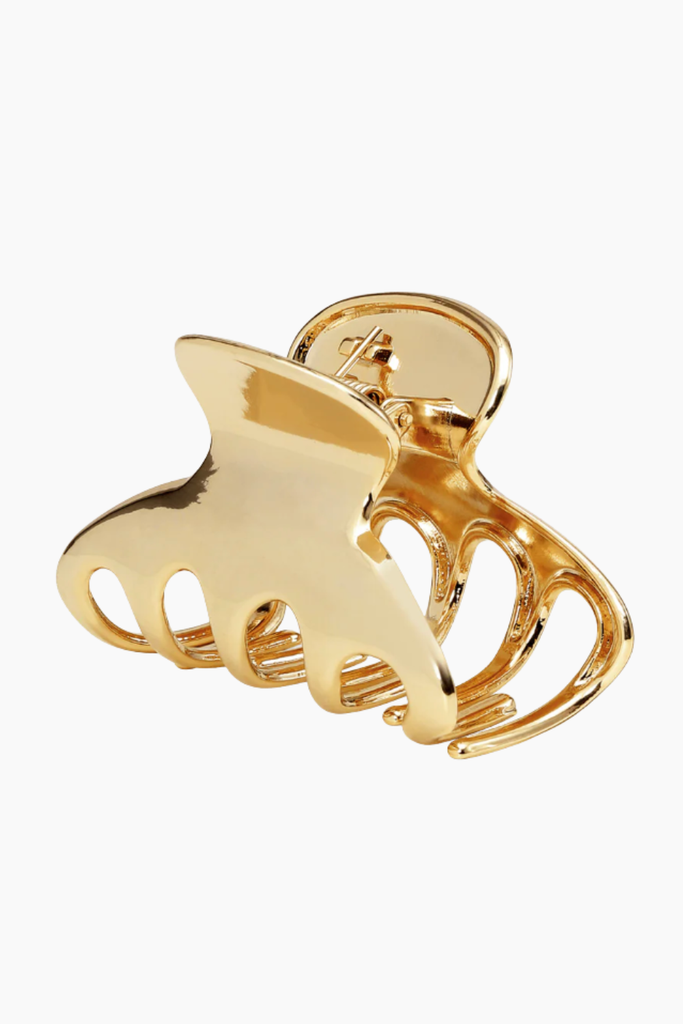Glossy Hair Claw - Golden - Sui Ava