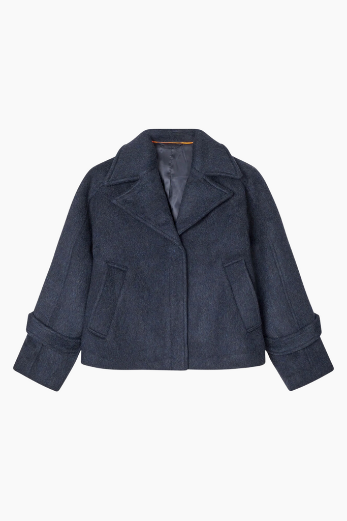 Hairy Wool Wilde Jacket - Parisian Night - Mads Nørgaard