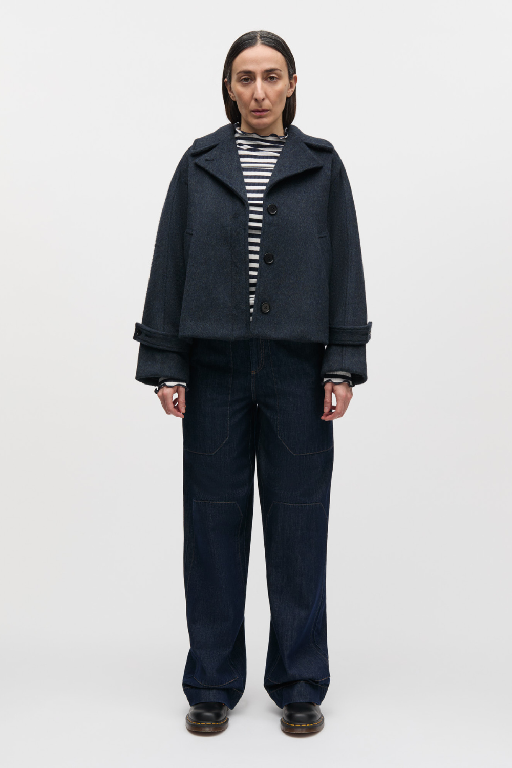 Hairy Wool Wilde Jacket - Parisian Night - Mads Nørgaard