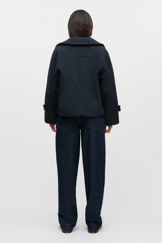 Hairy Wool Wilde Jacket - Parisian Night - Mads Nørgaard