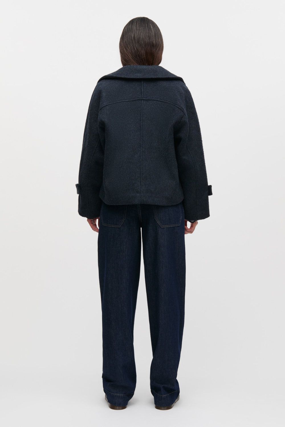 Hairy Wool Wilde Jacket - Parisian Night - Mads Nørgaard