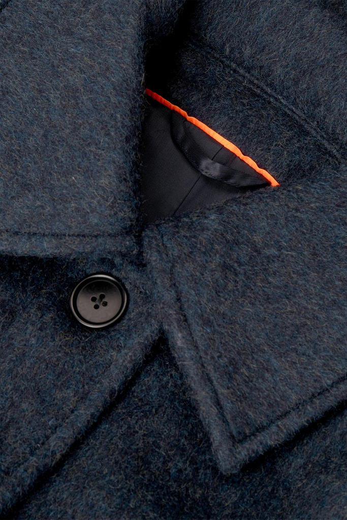 Hairy Wool Megan Coat - Parisian Night - Mads Nørgaard