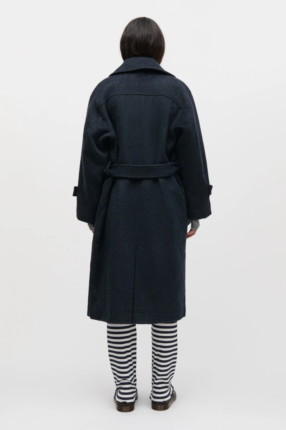 Hairy Wool Megan Coat - Parisian Night - Mads Nørgaard-4